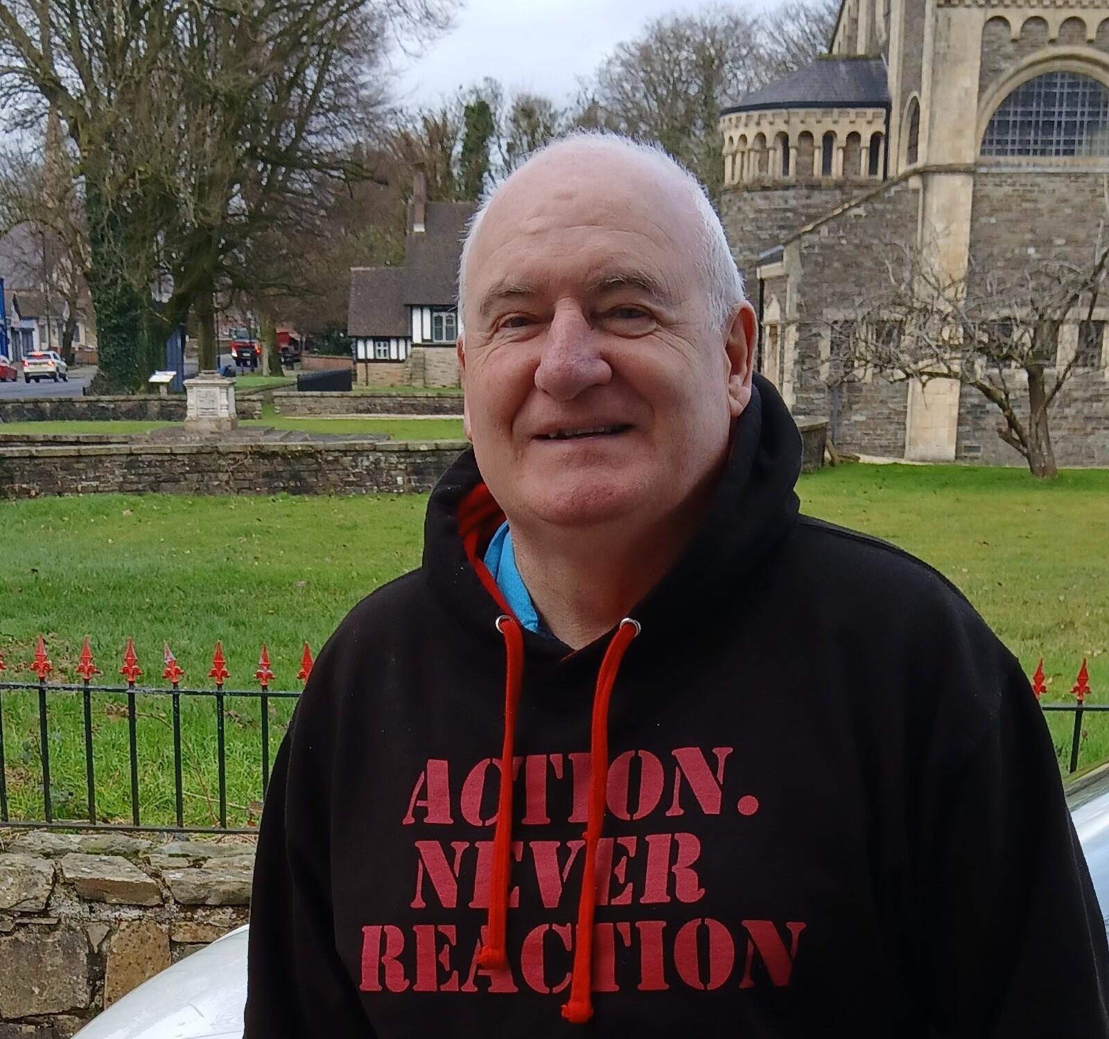 Head and shoulders photo of stroke survivor Jim