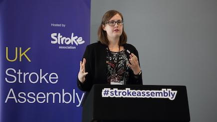 A speaker at UKSA 2018 Manchester