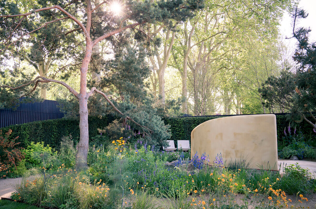 A photo of the Garden for Recovery at the Chelsea Flower Show