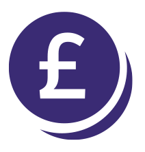 An icon of pound symbol in circles