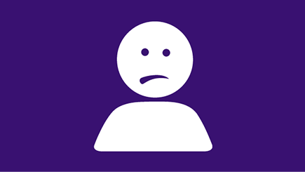 Face icon from f.a.s.t diagnosis test
