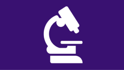 Icon of a microscope