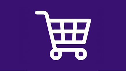 Shopping cart icon